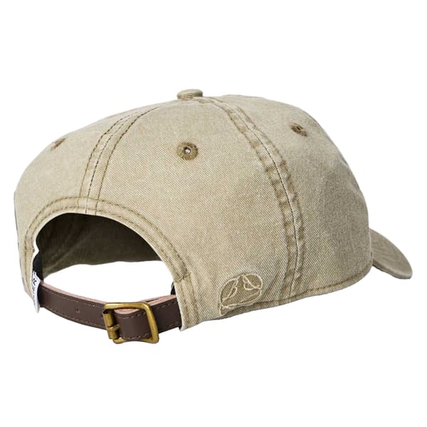 Belier Embroidered Logo Denim Baseball Cap