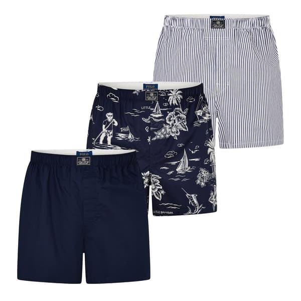 Ralph Lauren Boxershorts för män (3-pack)