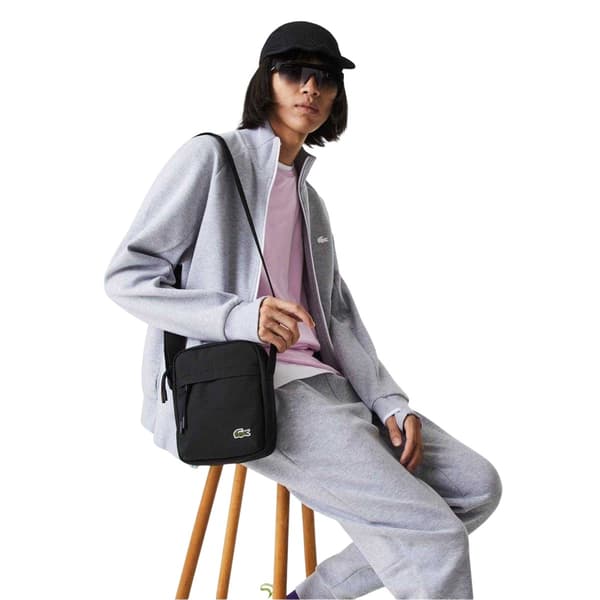Lacoste pystysuora kangaskamerareppu