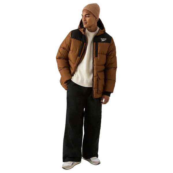 Reebok Mens Plain Puffer Jacket