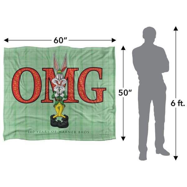 Warner Bros Omg Silky Supersoft Blanket