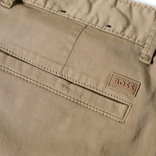 Boss Mens Plain Slim Chino Shorts