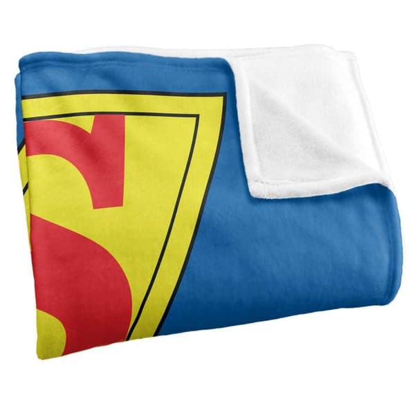 Superman 1939 Shield Soft Touch Blanket