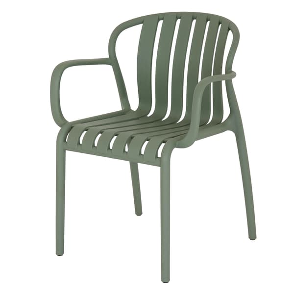 Hill Interiors Axis Carved Arm Chair