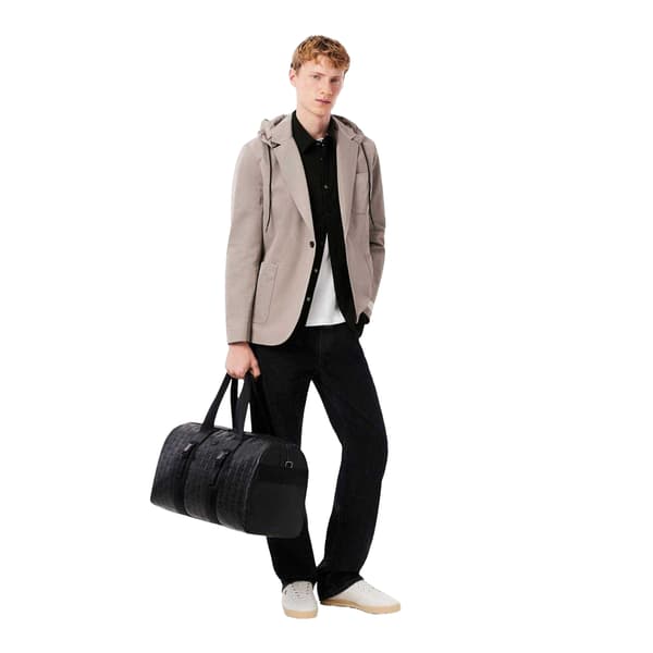 Lacoste Herrskjorta med logotyp, smal passform, lång ärm