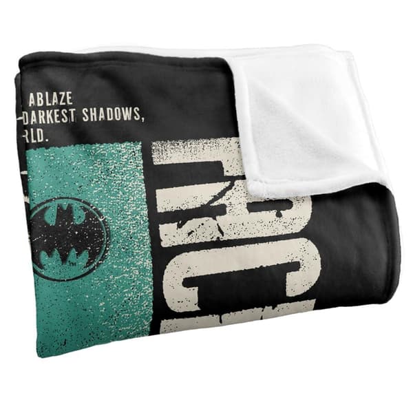 Batman Face Your Fear Cover Soft Touch Blanket
