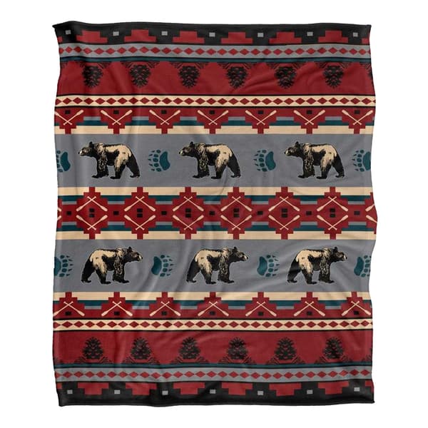 JQ Licensing Silky Bear Supersoft Blanket