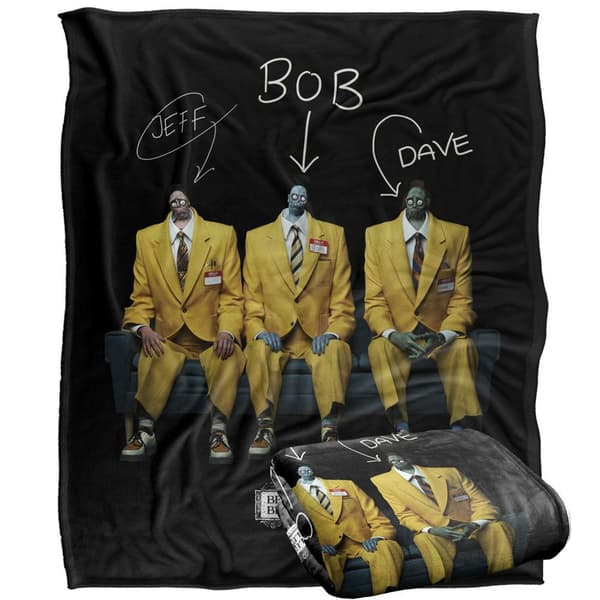 Beetlejuice Shrunken Heads Blanket