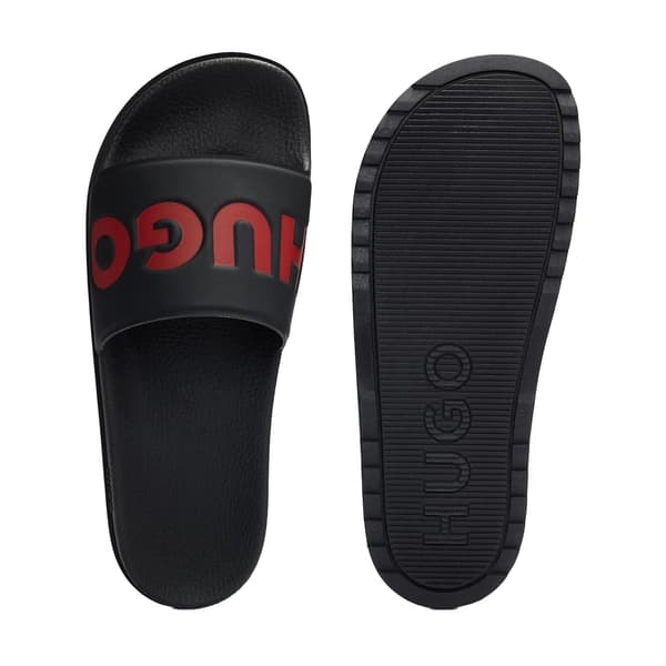 Hugo Womens/Ladies Open Toe Flat Slides