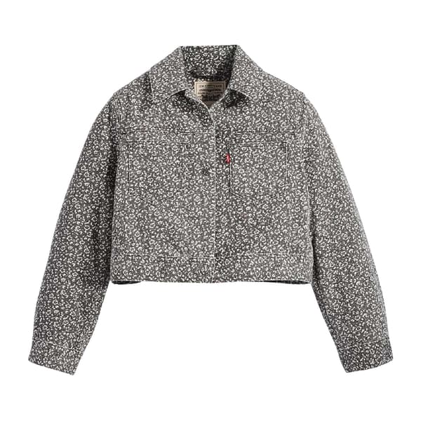 Levis Dam Wellthread Blommig Jeansjacka