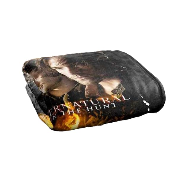 Supernatural Sam & Dean Mark Of Cain Soft Touch Throw