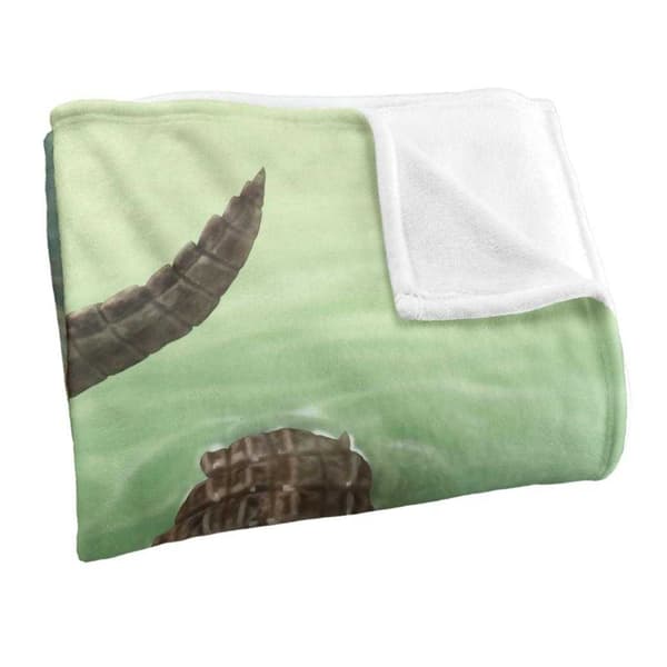 Royce McClure Silky Swamp Alligators Supersoft Blanket