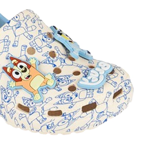 Bluey Boys Badge Clogs