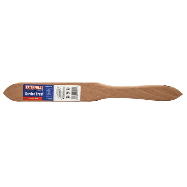 Faithfull Brass Scratch Brush