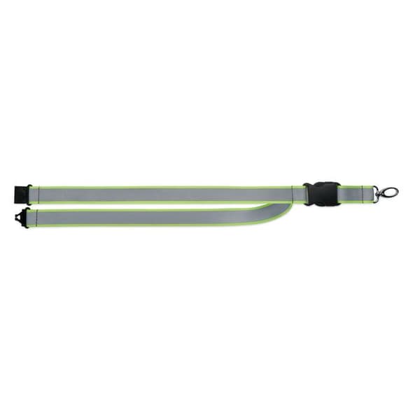 MidOcean Tosee Rainbow RPET Reflective Lanyard