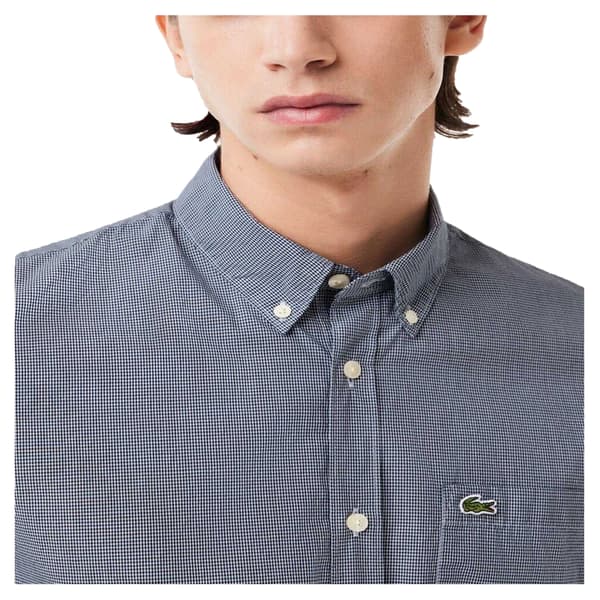 Lacoste Herr Regular Kortärmad Skjorta