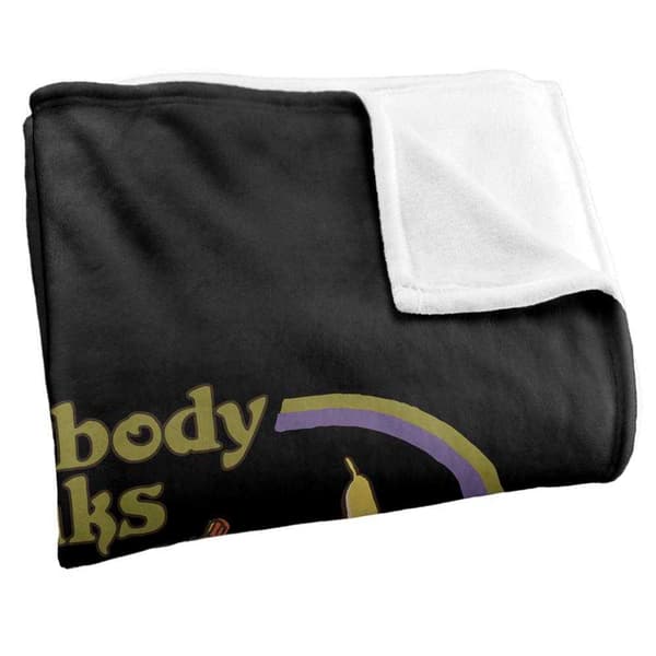 Steven Rhodes Everybody Croaks Soft Touch Blanket
