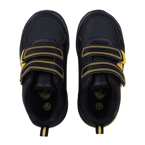 Batman Boys Light Up Hook and Loop Trainers