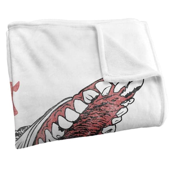 Beetlejuice Never Trust The Living Soft Touch Blanket