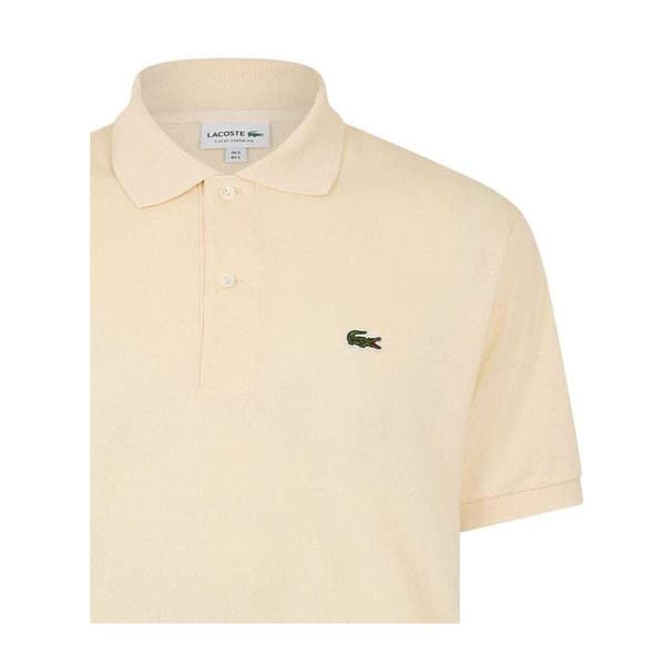 Lacoste Klassisk Kortärmad Pikétröja för Herr