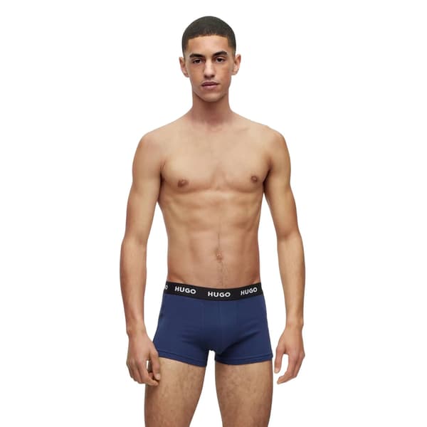 Hugo Enfärgade Boxershorts för Herr (3-pack)
