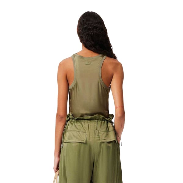 Lacoste Dam Fluid Satin Linne