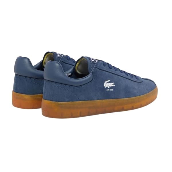 Lacoste Mens Baseshot Suede Trainers