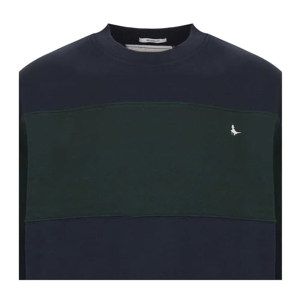 Jack Wills Mens Colour Block Sweatshirt