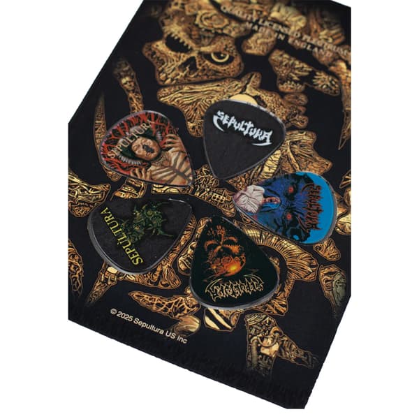 Sepultura Diskografi Plektrum (5-pack)