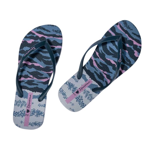 Ipanema Dam Zebra Platta Flip Flops