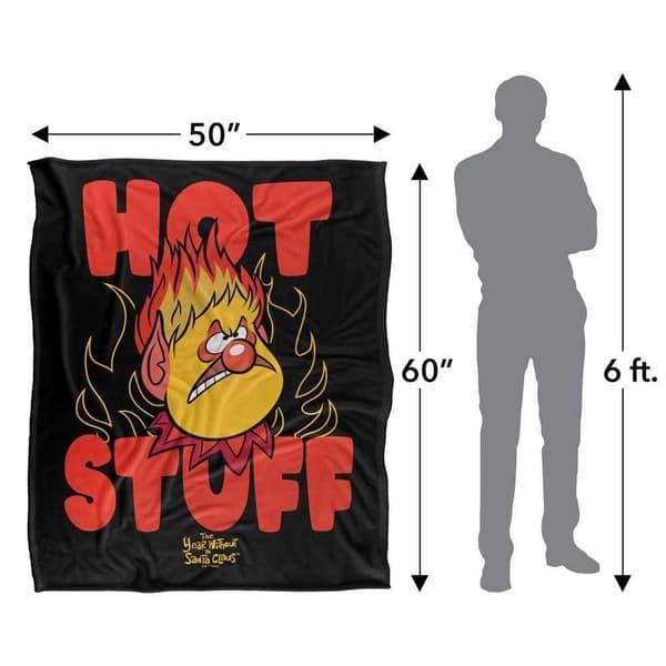 The Year Without A Santa Claus Hot Stuff Soft Touch Blanket