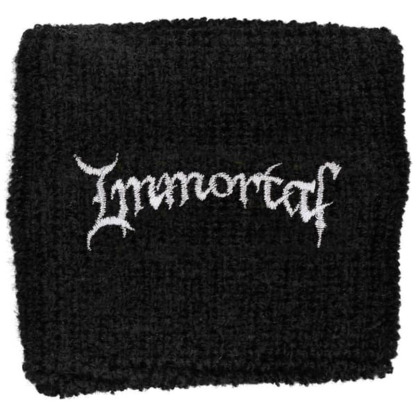 Immortal Logo Embroidered Wristband