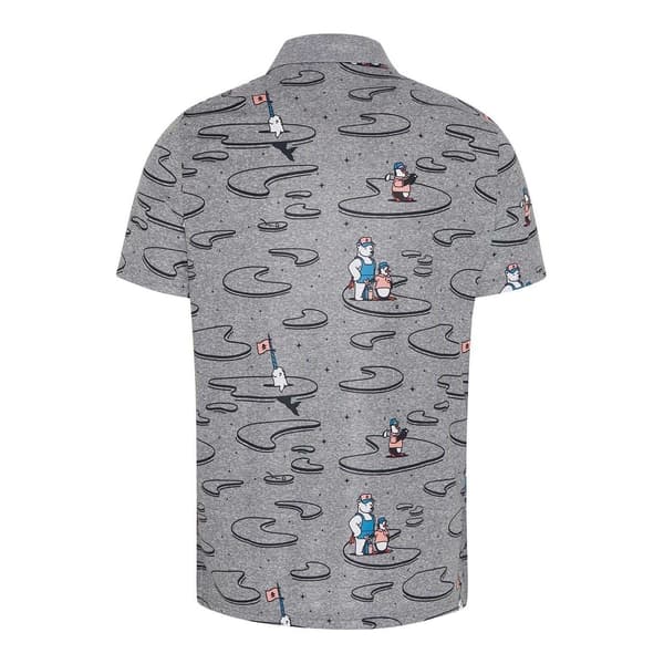 Original Penguin Mens Patterned Regular Polo Shirt