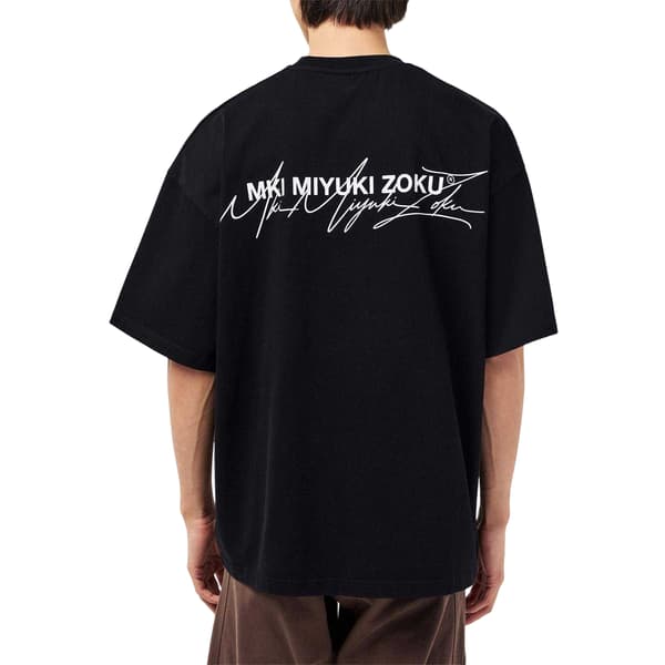 MKI MIYUKI ZOKU Miesten Script Oversized T-paita