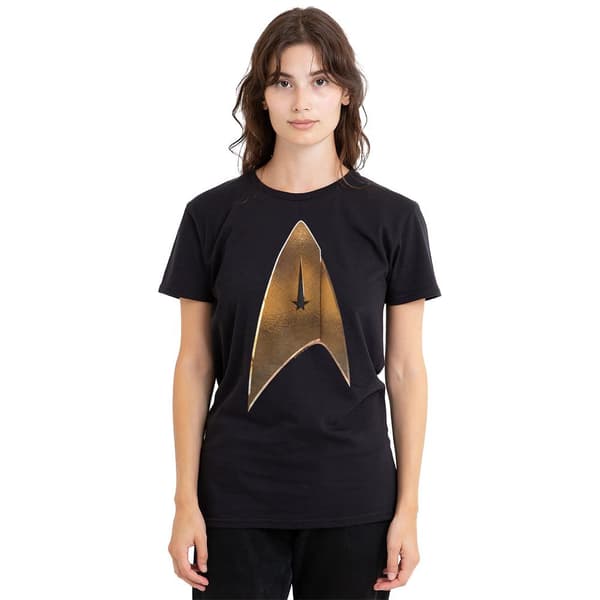 Star Trek: Discovery Unisex aikuisten Command Shield T-paita
