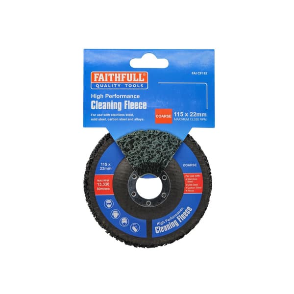 Faithfull Cleaning Fleece Discs