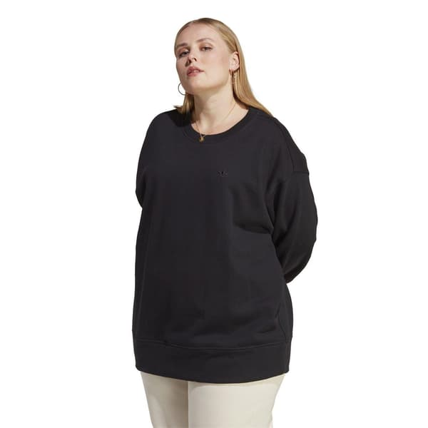 Adidas Dam It Item Oversized Crop Sweatshirt