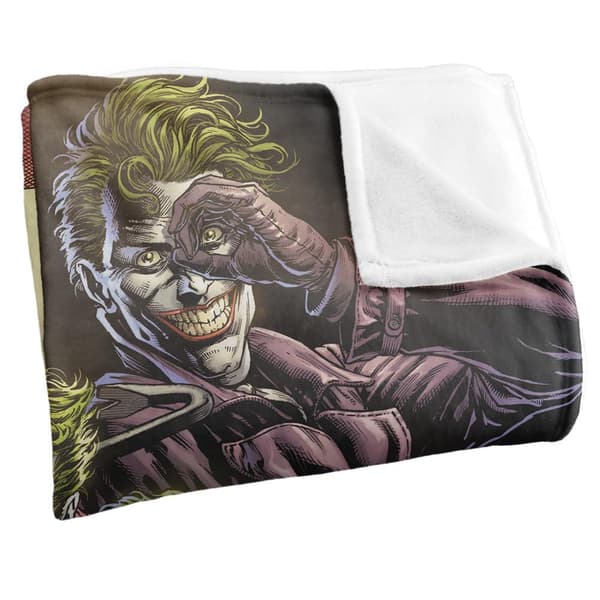 Batman Three Jokers Soft Touch Blanket