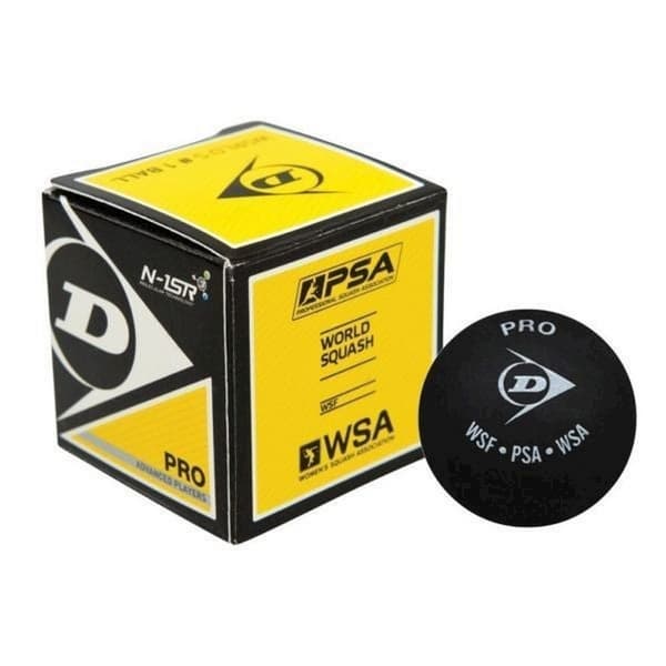 Dunlop Pro Squashbolde (pakke med 12)