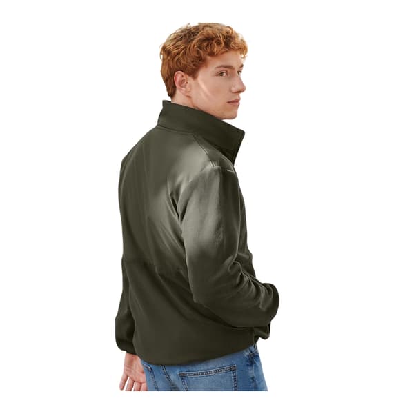 Front Row Microfleece Half Zip Tröja för Herr