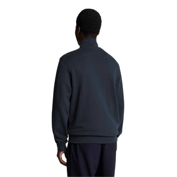 Lyle & Scott Mens Eagle Zip Neck Sweatshirt