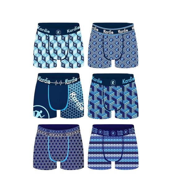 Kardio Performance Boxershorts för män (6-pack)
