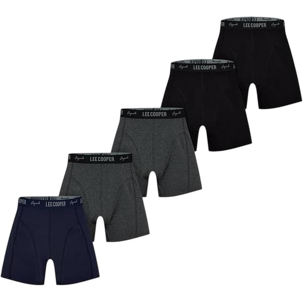 Lee Cooper Boxertrosor för män (5-pack)