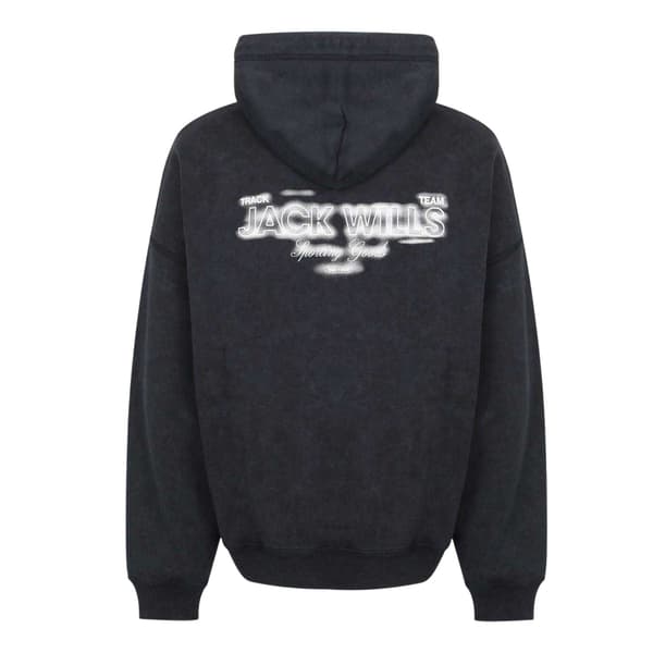 Jack Wills Herr Script Långärmad Hoodie