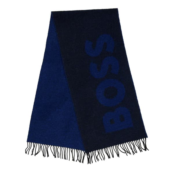Boss Herrhalsduk i ull med logotyp