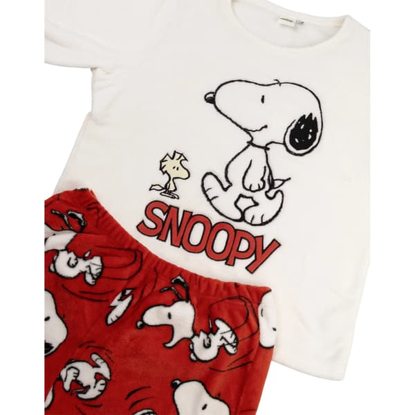 Peanuts Langt pyjamasæt til kvinder/damer med Snoopy
