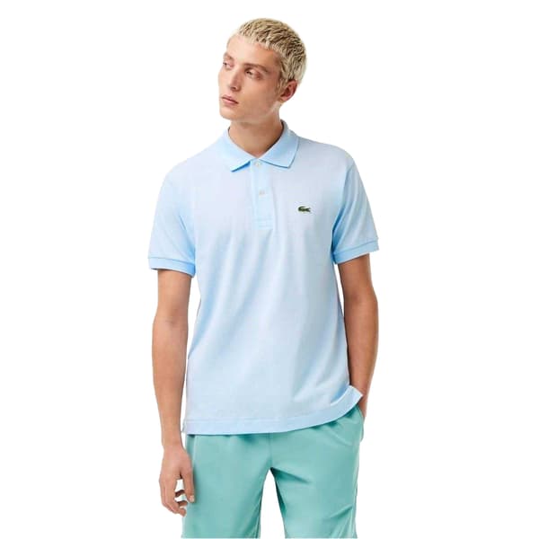 Lacoste Klassisk Kortärmad Pikétröja för Herr