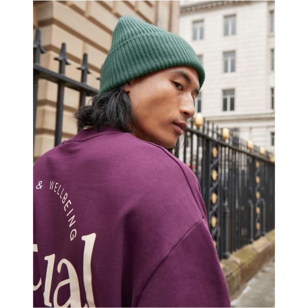 Beechfield Oversized Beanie med manchetter
