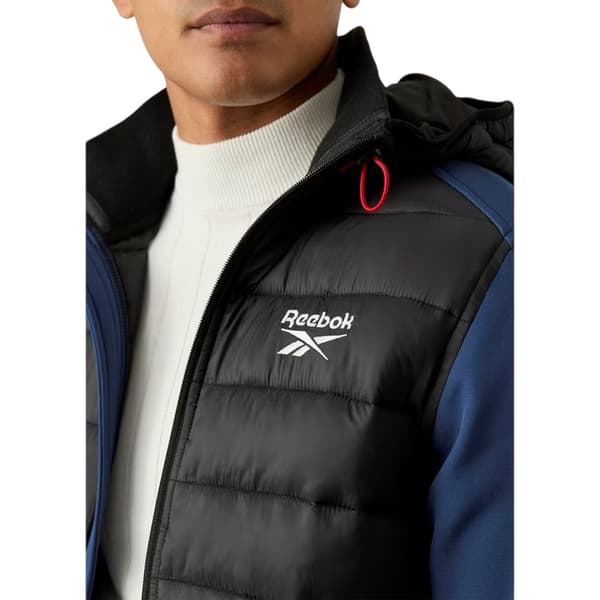 Reebok Mens Plain Ribbed Cuff Raincoat