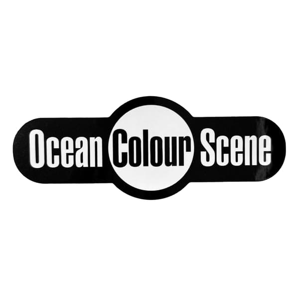 Ocean Colour Scene Logo Long Sticker